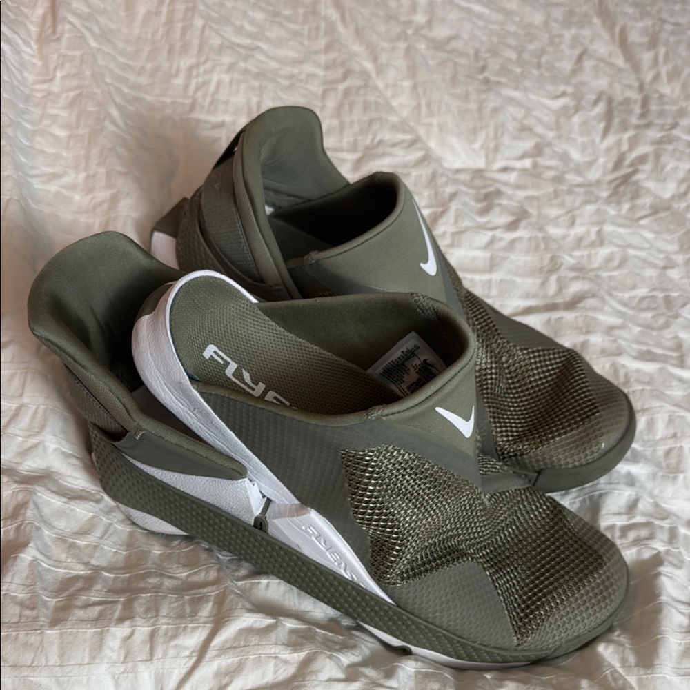 Nike Men's Khaki FlyEase Sneakers